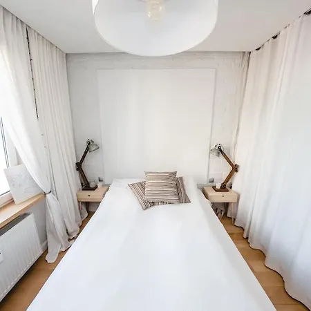 Stylowy W Centrum Sopotu Z Projektorem شقة *